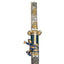 Gladius Replica Wakizashi manico Argento / Nero decorato