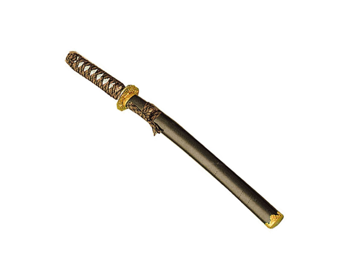 Gladius Replica Wakizashi Semplice manico Nero / Oro