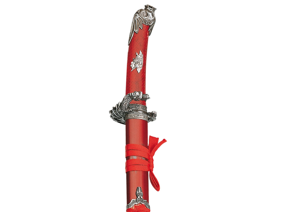 Gladius Replica Wakizashi Serpente Economica manico Rosso