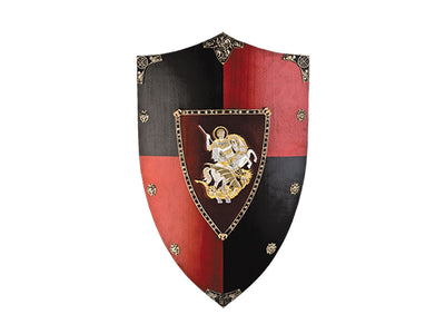 Gladius Scudo legno Principe Nero