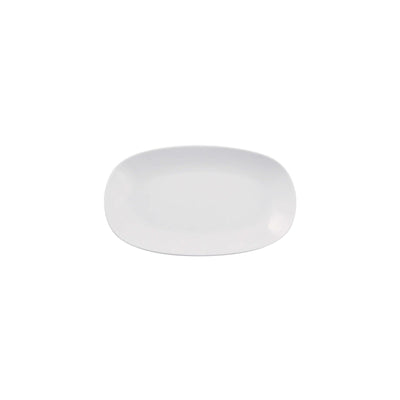 Gural EO Vassoio Ovale in Porcellana Bianca 19x11 cm