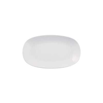 Gural EO Vassoio Ovale in Porcellana Bianca 24x14 cm