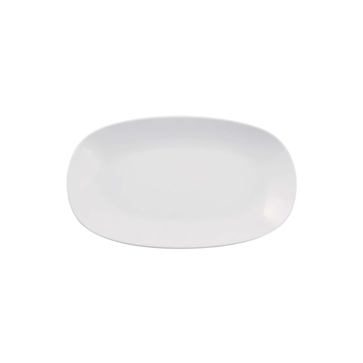 Gural EO Vassoio Ovale in Porcellana Bianca 26x15 cm