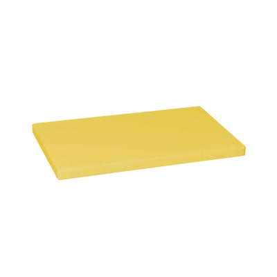 Tagliere HACCP in Polietilene Giallo 40x30 cm Spessore 2 cm