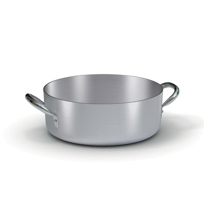Ballarini Serie 7000 Casseruola Bassa 2 Manici in Alluminio Ø 24 cm 3,6 Litri