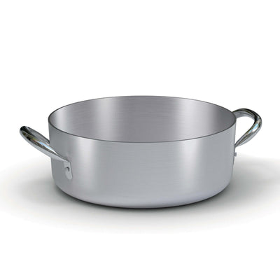Ballarini Serie 7000 Casseruola Bassa 2 Manici in Alluminio Ø 40 cm 16,6 Litri