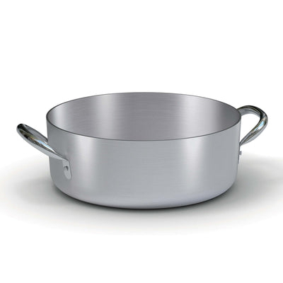 Ballarini Serie 7000 Casseruola Bassa 2 Manici in Alluminio Ø 45 cm 24,6 Litri
