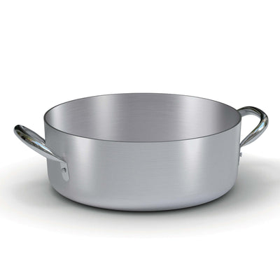 Ballarini Serie 7000 Casseruola Bassa 2 Manici in Alluminio Ø 50 cm 32,5 Litri