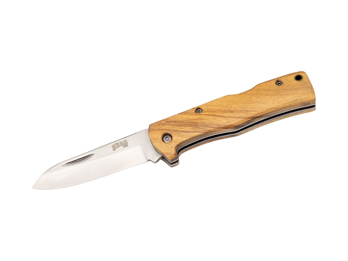 Herbertz Folding Olive Wood 53004