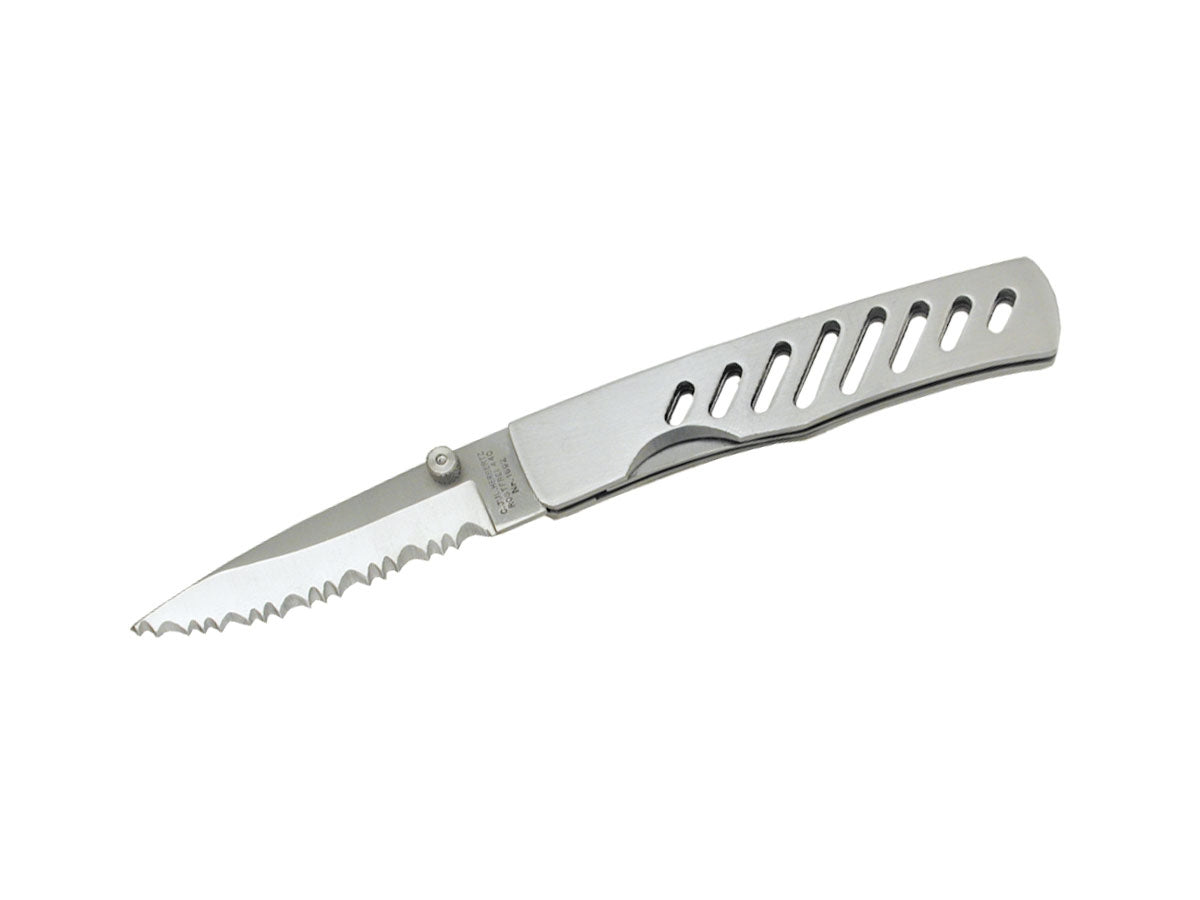 Herbertz Folding Steel Handle Serrated 210109