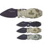 Humvee Grenade Knives display 12 pz lama stainless 4,4 cm totale 11,4 cm 31 gr nero camo sabbia verde