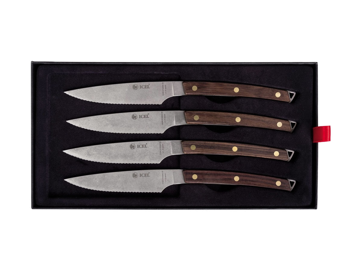 Icel Set Bistecca 4 Pz Palissandro (43300.ST03000.004)