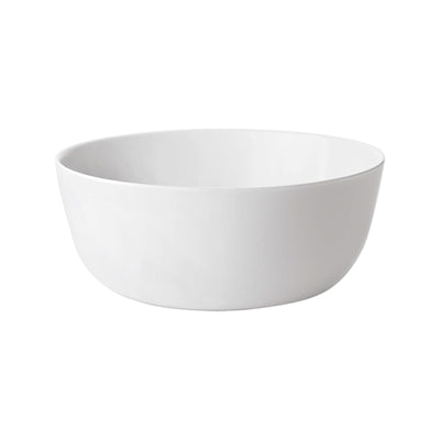 Toledo Insalatiera in Vetro Bianco Ø 23 cm 6 Pezzi
