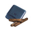 Jemar portasigari cuoio 5 Toscano blu - leggero, Made in Spain