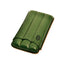 Portasigari Jemar scanalato cuoio verde 112/3 per 3 sigari Monte Cristo n.4, veduta anteriore