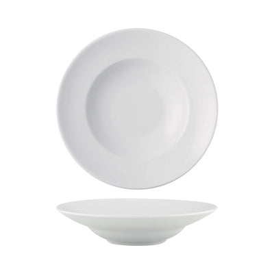 Saturnia Napoli Piatto Pasta in Porcellana Ø 26,5 cm 6 Pezzi