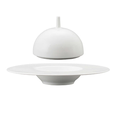 Saturno Cloche per Piatto Fondo Gourmet 25 cm 4 Pezzi