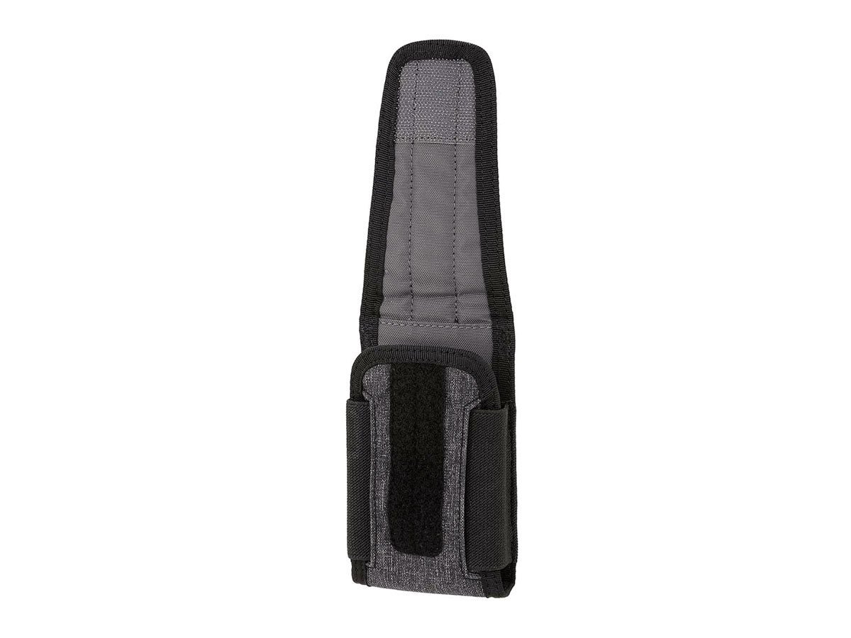 Maxpedition Entity Pouch Medium Charcoal - dettaglio cerniera e attacco
