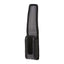 Maxpedition Entity Pouch Tall Charcoal - dettaglio cerniera e attacco
