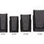 Maxpedition Entity Pouch Tall Charcoal - vista posteriore TacTie PJC3