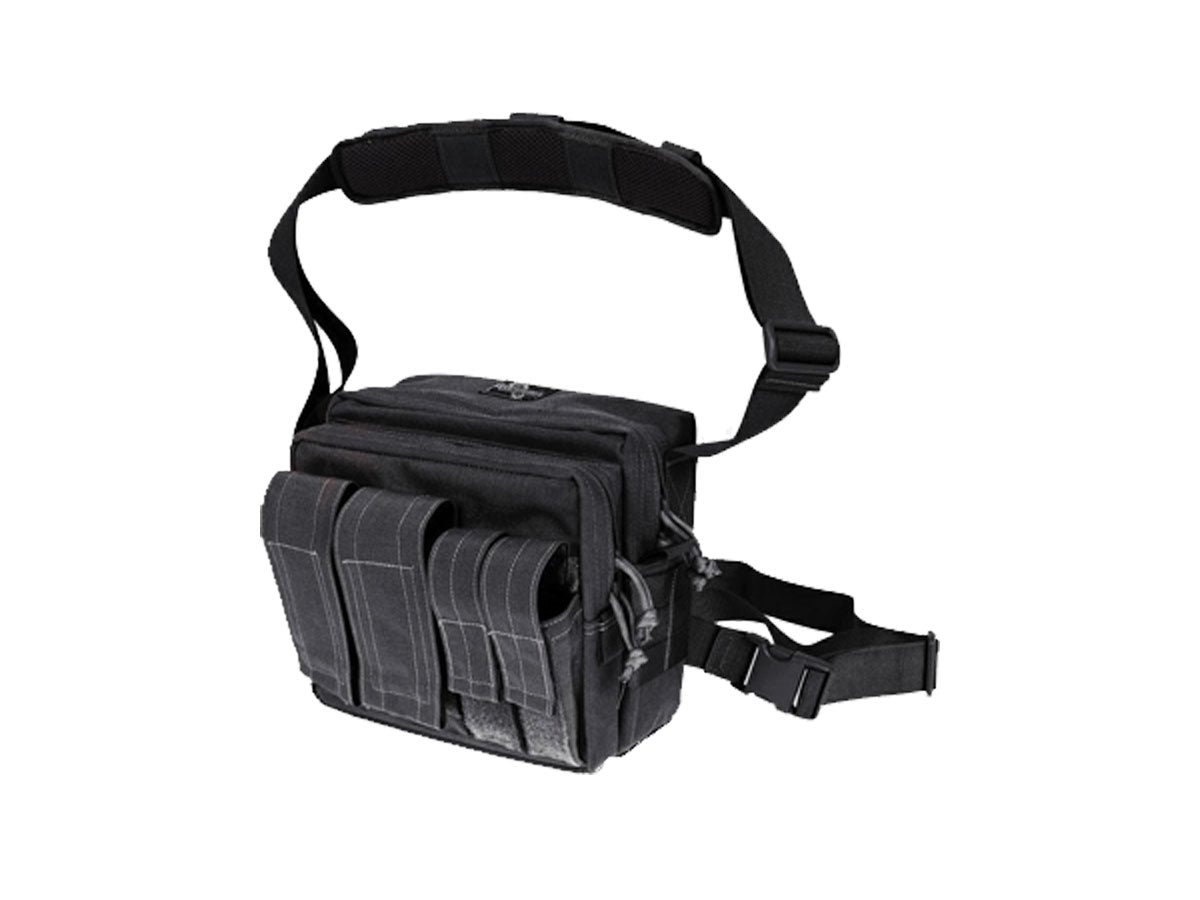 Maxpedition Active Shooter Bag Black mod.9833 comparto 22,8x7,6x22,8 cm tasche armi