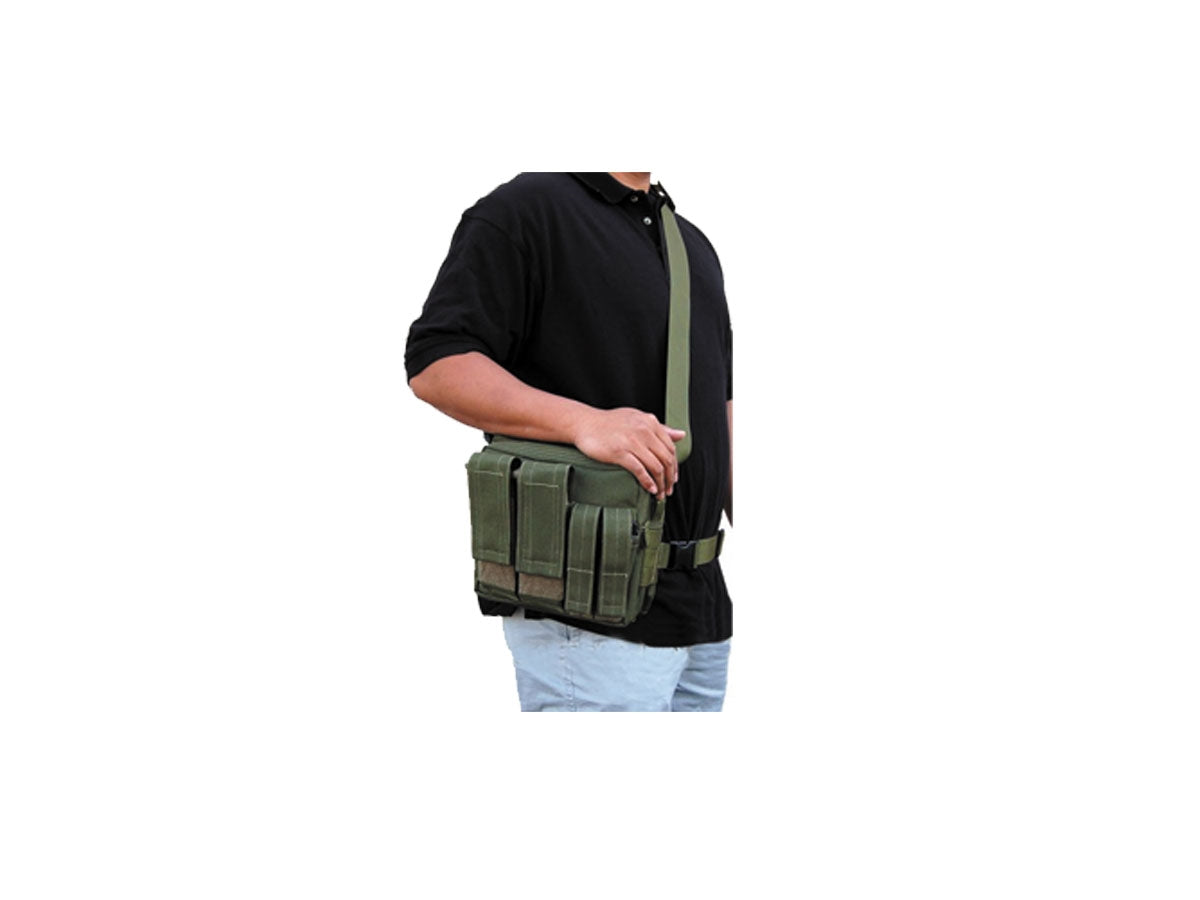 Maxpedition Active Shooter Bag Foliage Green - tasche laterali e tracolla 139 cm