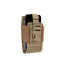 Maxpedition Clip-On 4.5" Phone Holster Green - dettaglio clip e apertura
