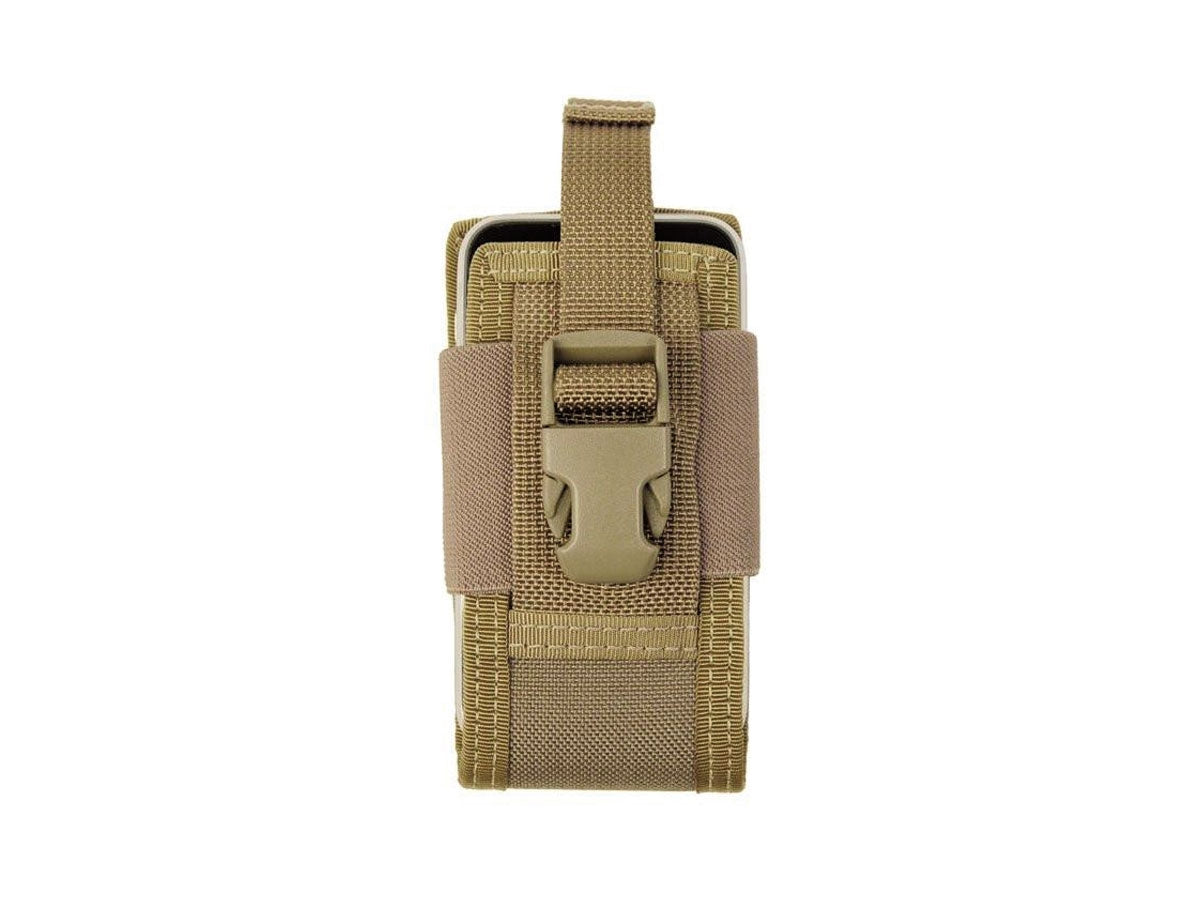 Maxpedition Clip-On 5" Phone Holster Khaki 12,7x6,4 cm per smartphone GPS fino 5" mod.110