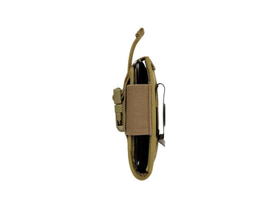 Maxpedition Clip-On 5" Phone Holster Khaki - dettaglio clip
