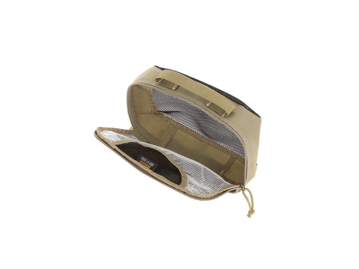 Maxpedition Cuboid Medium Black - dettaglio cerniera e struttura