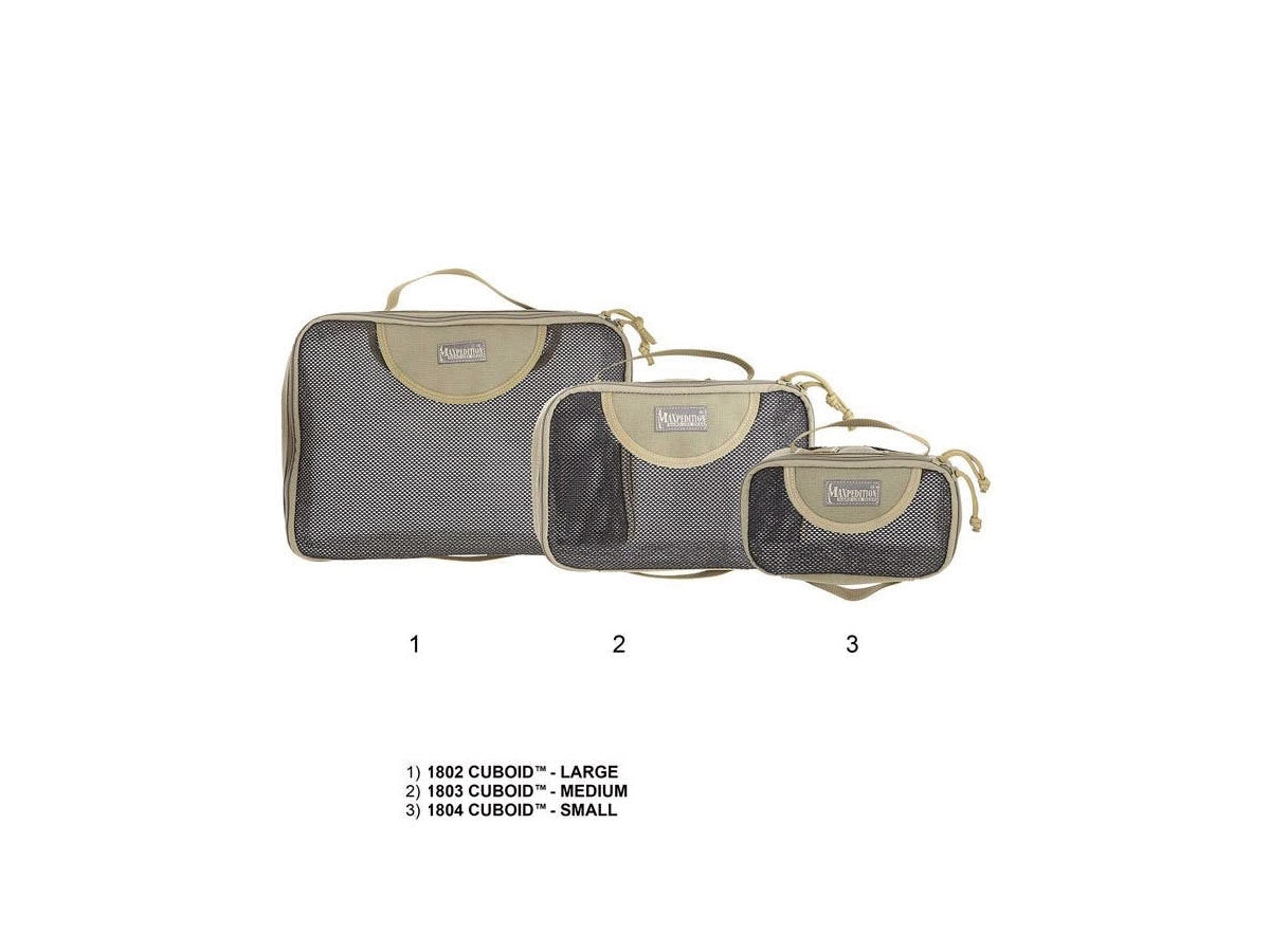 Maxpedition Cuboid Medium Black - vista interna