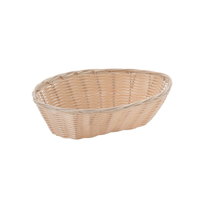 Cestino Pane Ovale in Plastica cm 23x15 12 Pezzi