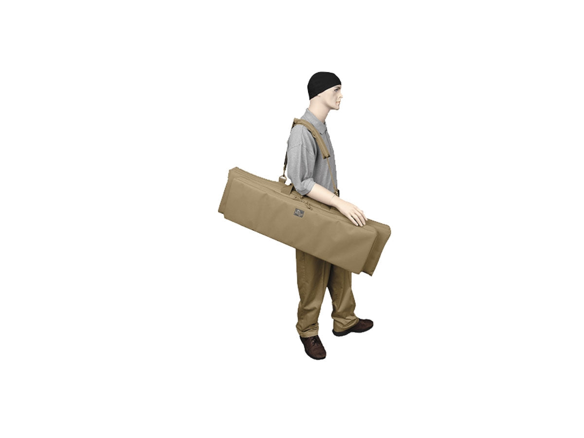 Maxpedition Silver II Gun Case Green - dettaglio maniglie e cerniere