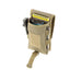 Maxpedition TC-3 Waistpack Khaki - dettaglio tasca e clip cintura