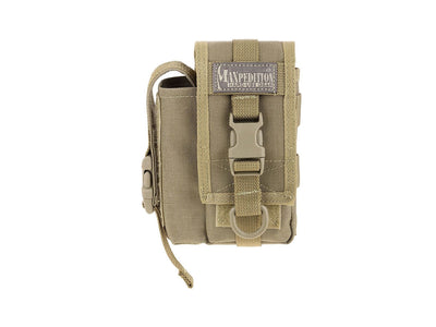 Maxpedition TC-6 Waistpack Large Khaki con tasca laterale 10,2x15,2x3,8 cm TacTie 3"