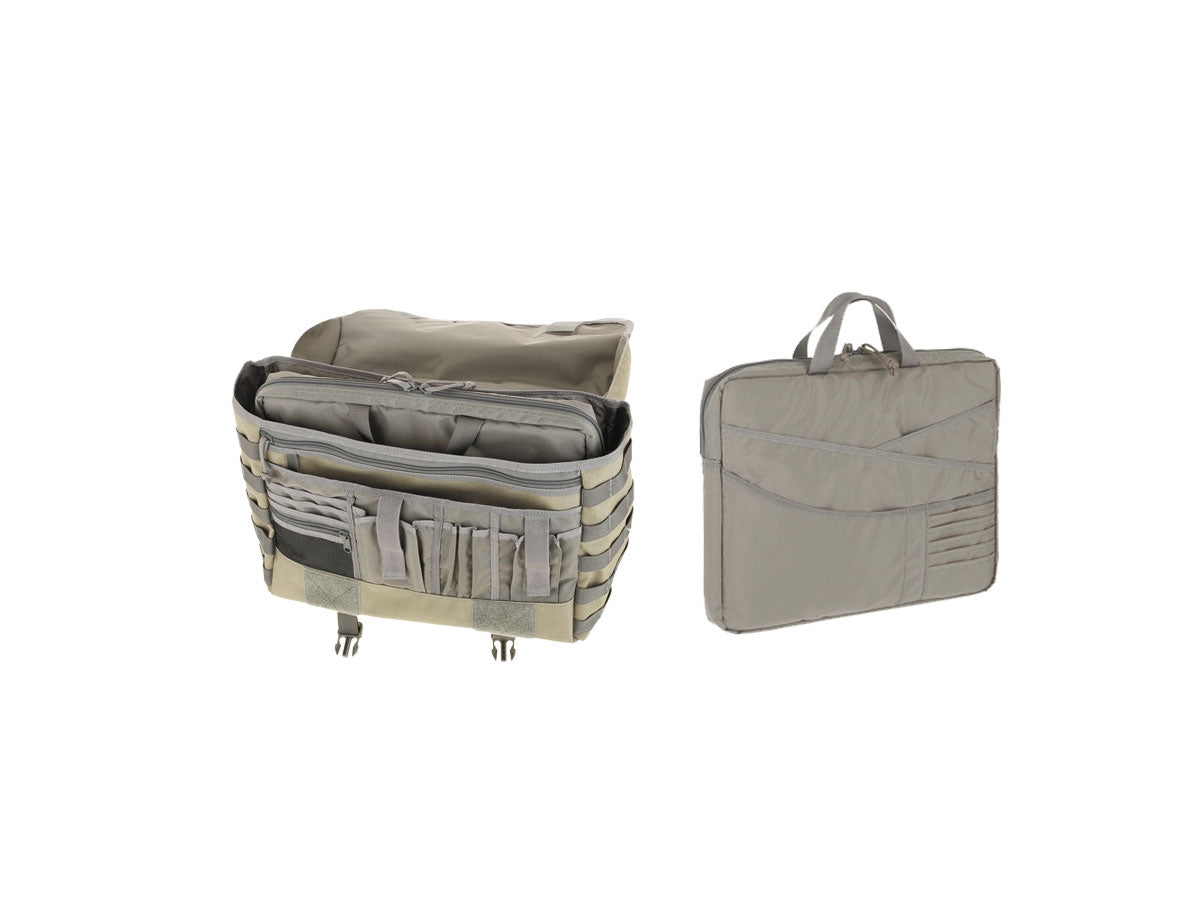 Maxpedition Vesper Messenger Bag Black - scomparto 40,6x14x28 cm tracolla regolabile