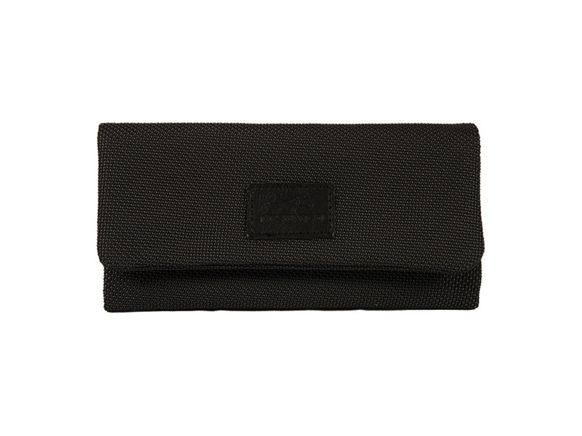 Borsa portatabacco Mestango Dots 1011 in pelle nera