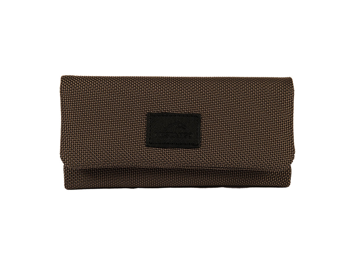 Borsa portatabacco Mestango Dots 1011 in pelle marrone