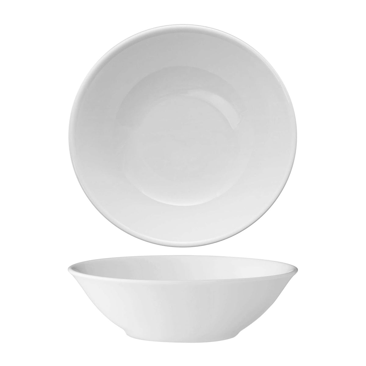 Gural Delta Insalatiera Porcellana Bianca Ø 23 cm