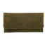 Borsa portatabacco Mestango Shadows 2015 in pelle oliva con chiusura magnetica