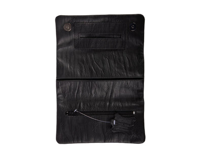 Borsa portatabacco Mestango Waves 2013 nera - vista laterale