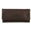 Borsa portatabacco Mestango Waves 2013 in pelle marrone con chiusura magnetica