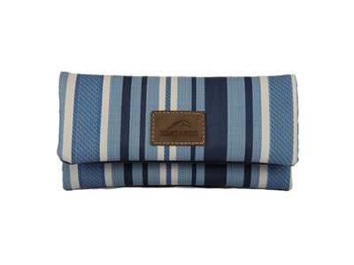 Borsa portatabacco Mestango Yacht 1009 in pelle blu chiusura magnetica