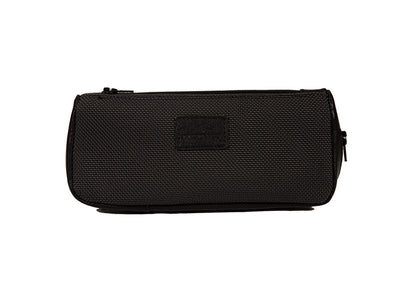 Custodia singola Mestango Dots 9010 in pelle gunmetal per pipa e tabacco