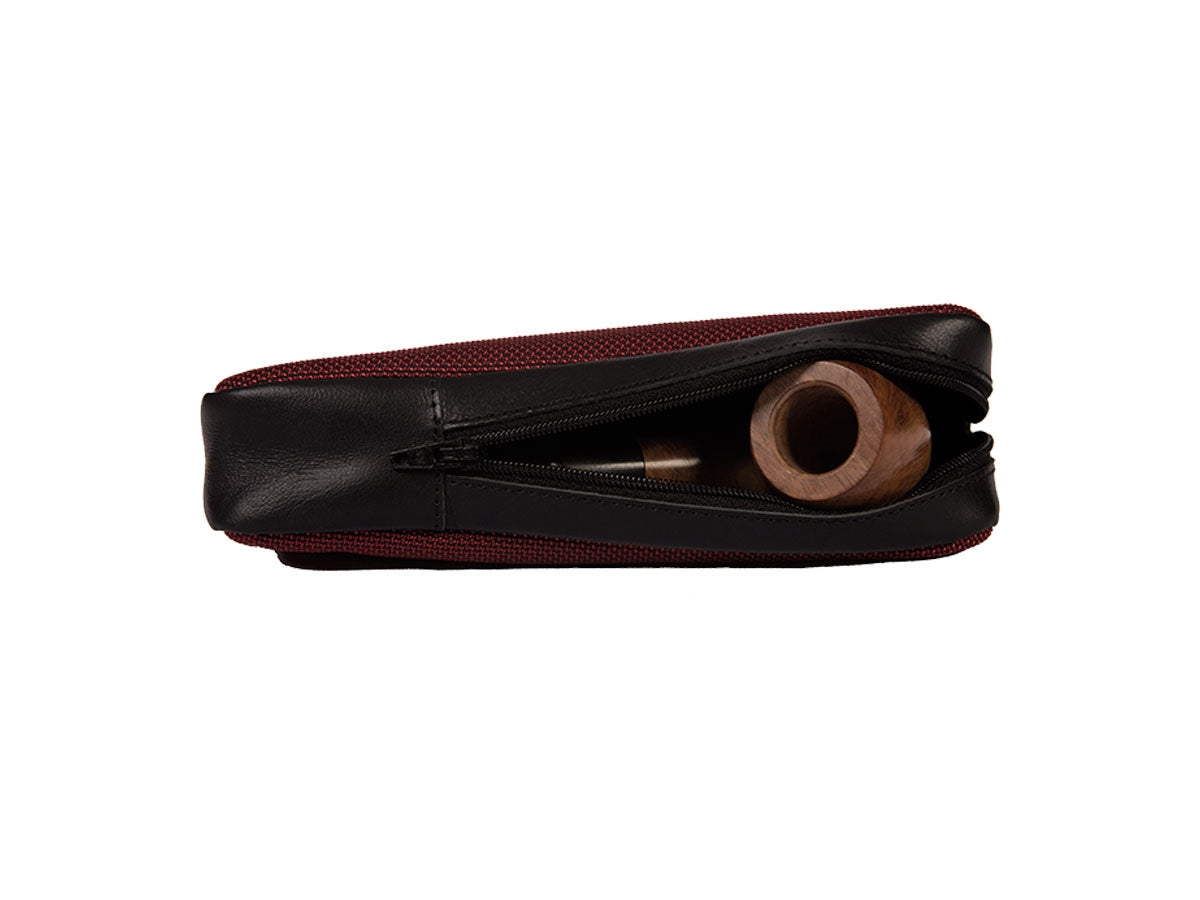 Custodia singola Mestango Dots 9010 rossa - vista aperta