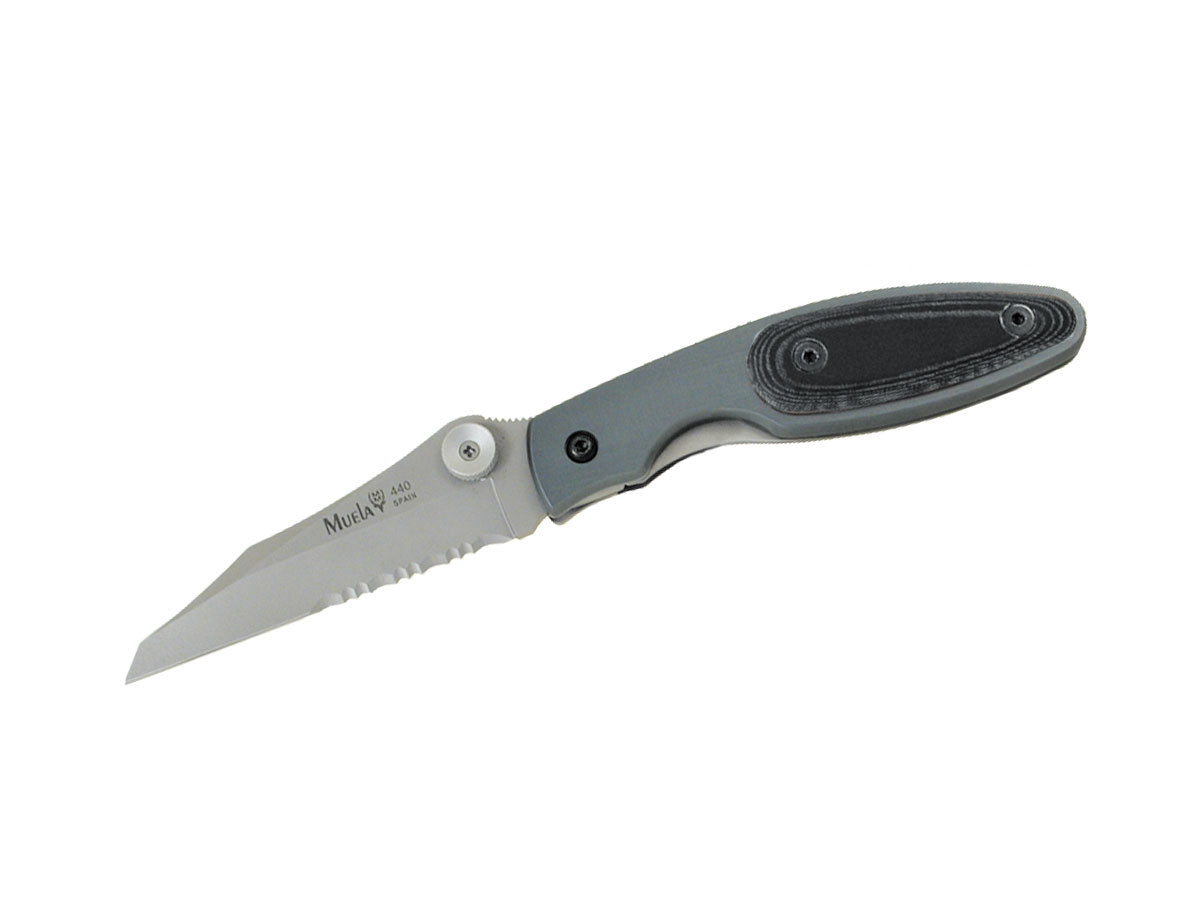 Muela Folding Aluminum / Black Micarta Combo KSC-7M