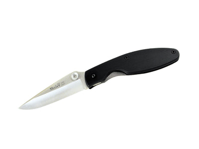 Muela Folding Black Aluminum Clip Point KM-7M
