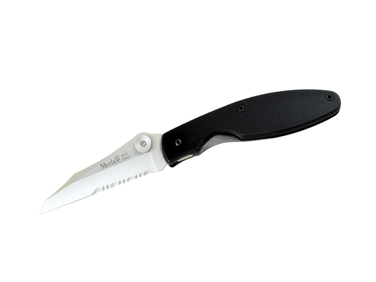 Muela Folding Black Aluminum Combo KS-7M
