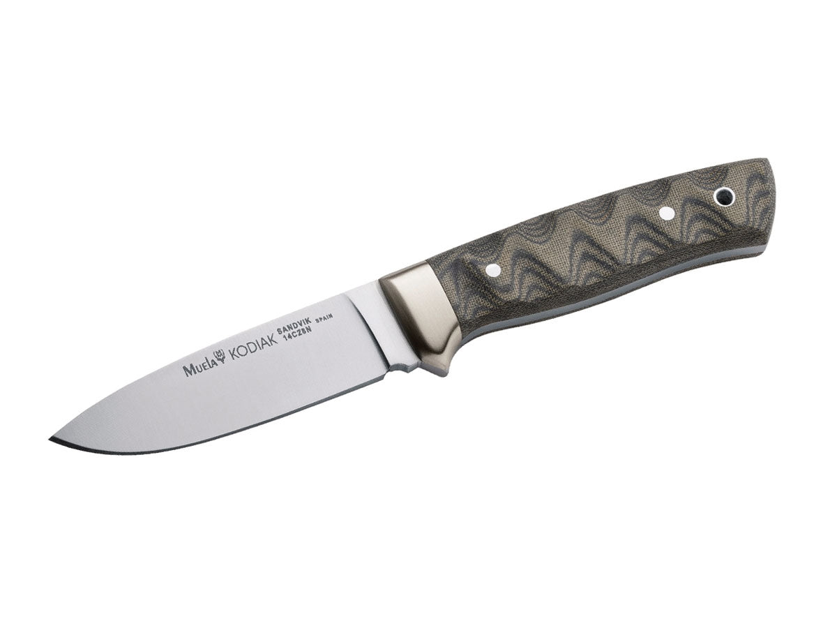 Muela Kodiak Micarta Gray 10G