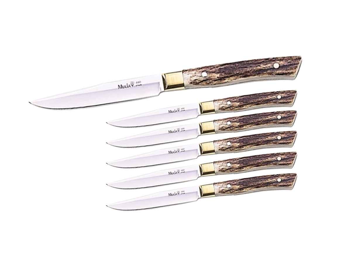 Muela Set Bistecca 6 Pz Stag J-MA-10A
